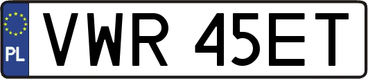 VWR45ET