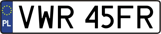 VWR45FR