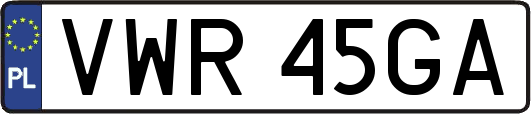 VWR45GA