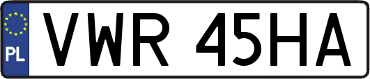 VWR45HA