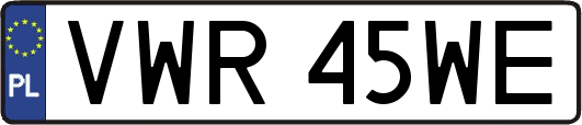 VWR45WE