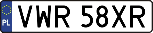 VWR58XR