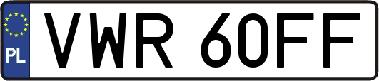 VWR60FF