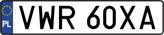 VWR60XA