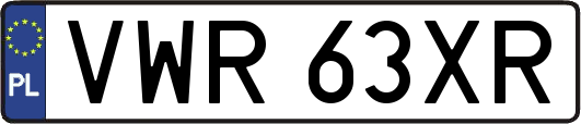 VWR63XR