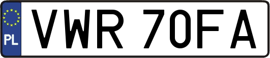 VWR70FA