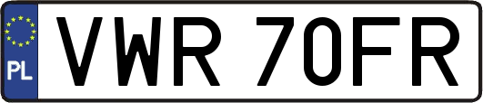 VWR70FR