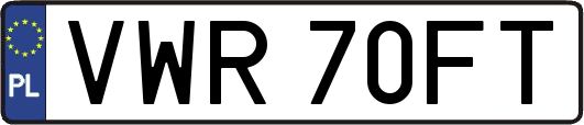 VWR70FT