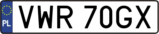 VWR70GX
