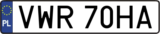VWR70HA