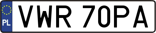 VWR70PA