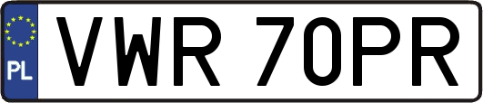 VWR70PR