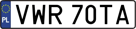 VWR70TA
