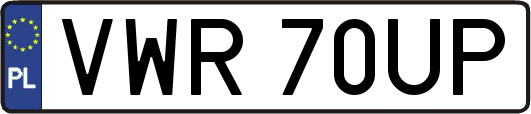 VWR70UP