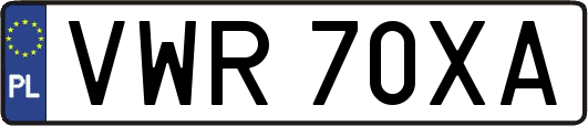 VWR70XA