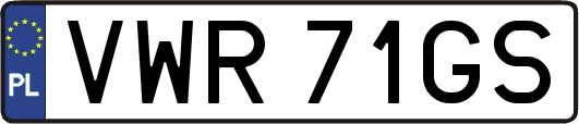 VWR71GS