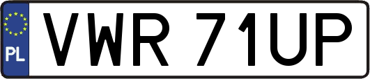 VWR71UP