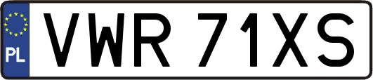 VWR71XS