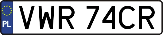 VWR74CR