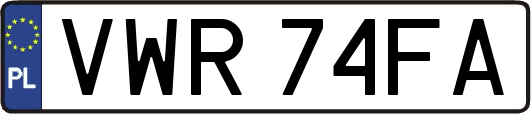 VWR74FA