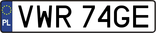 VWR74GE