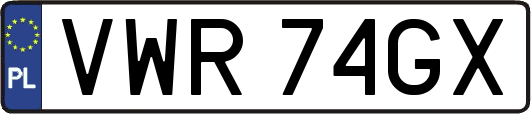 VWR74GX
