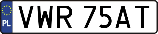 VWR75AT