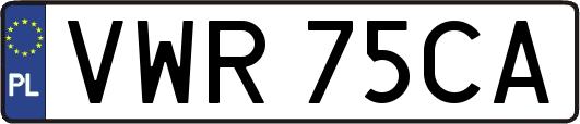 VWR75CA