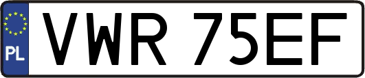 VWR75EF