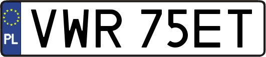 VWR75ET