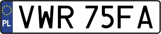 VWR75FA