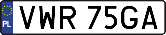 VWR75GA