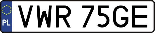 VWR75GE
