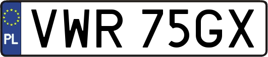 VWR75GX