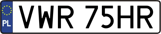 VWR75HR