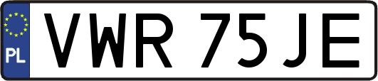 VWR75JE