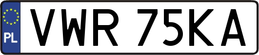 VWR75KA