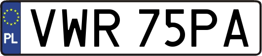 VWR75PA
