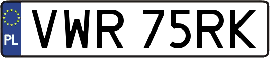 VWR75RK