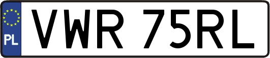 VWR75RL