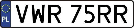 VWR75RR