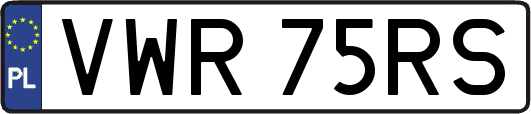 VWR75RS
