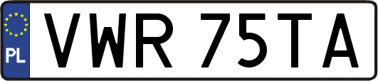 VWR75TA