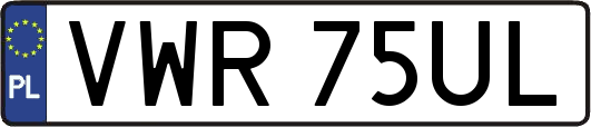 VWR75UL
