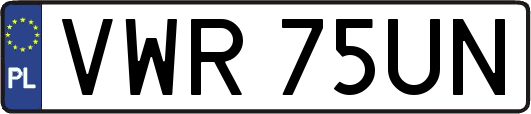 VWR75UN