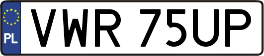 VWR75UP