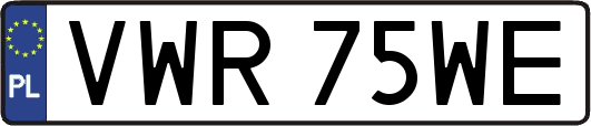 VWR75WE