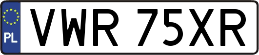 VWR75XR