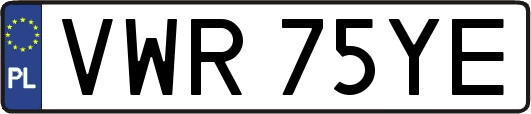 VWR75YE