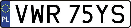 VWR75YS